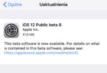 iOS 12 Beta 10 (public beta 8) dostępna iOS beta 10 public beta 8