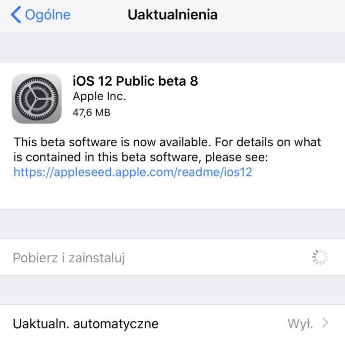 iOS beta 10 public beta 8