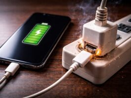 tanie ładowarki do telefonu powodujące nagrzewanie smartfona podczas ładowania